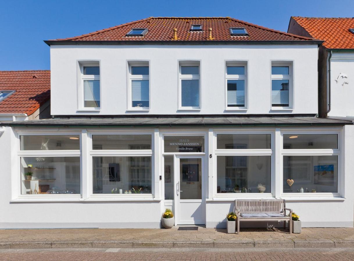 Haus Menno Janssen - Doppelzimmer Norderney Esterno foto